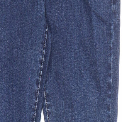 Mens UK Size 32 in Boohoo Regular Fit Skinny Blue Jeans
