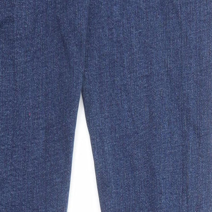 Mens UK Size 32 in Boohoo Regular Fit Skinny Blue Jeans