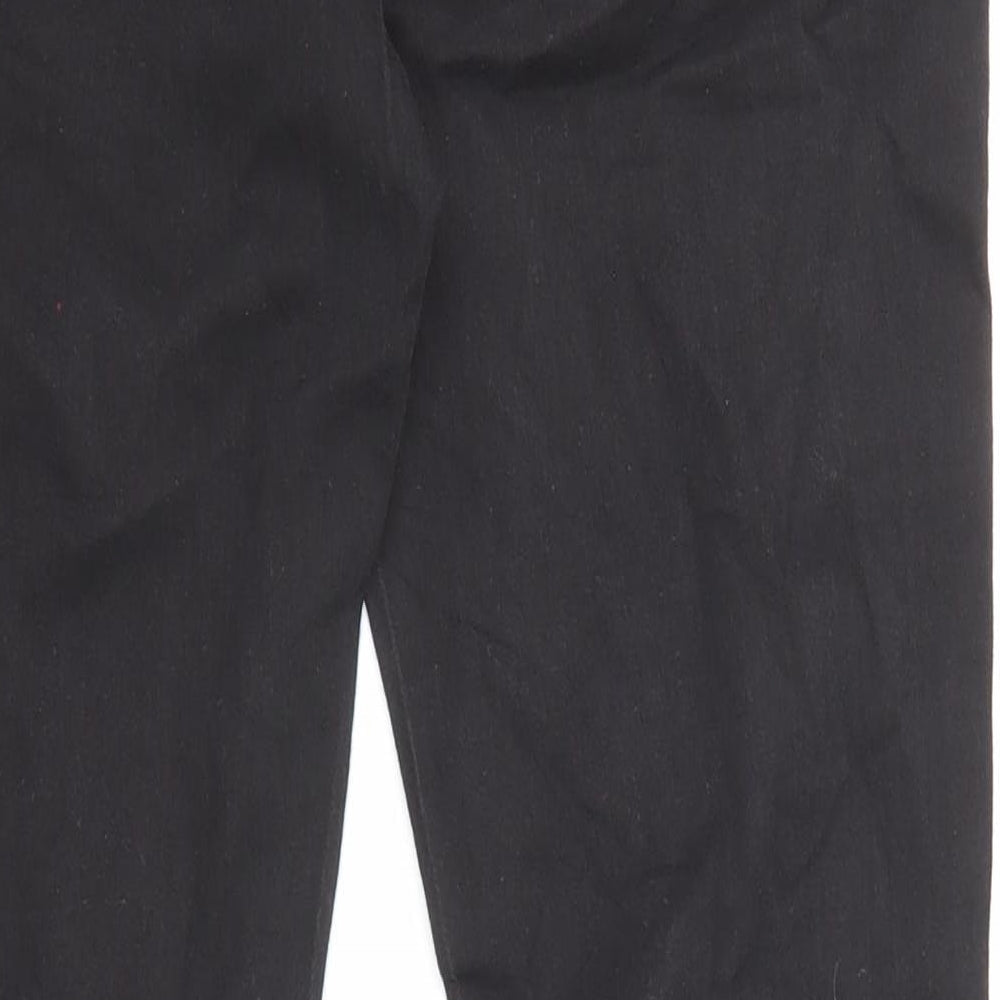 New Look Womens Black Cotton Skinny Jeans Size 10 L25 in Regular Zip