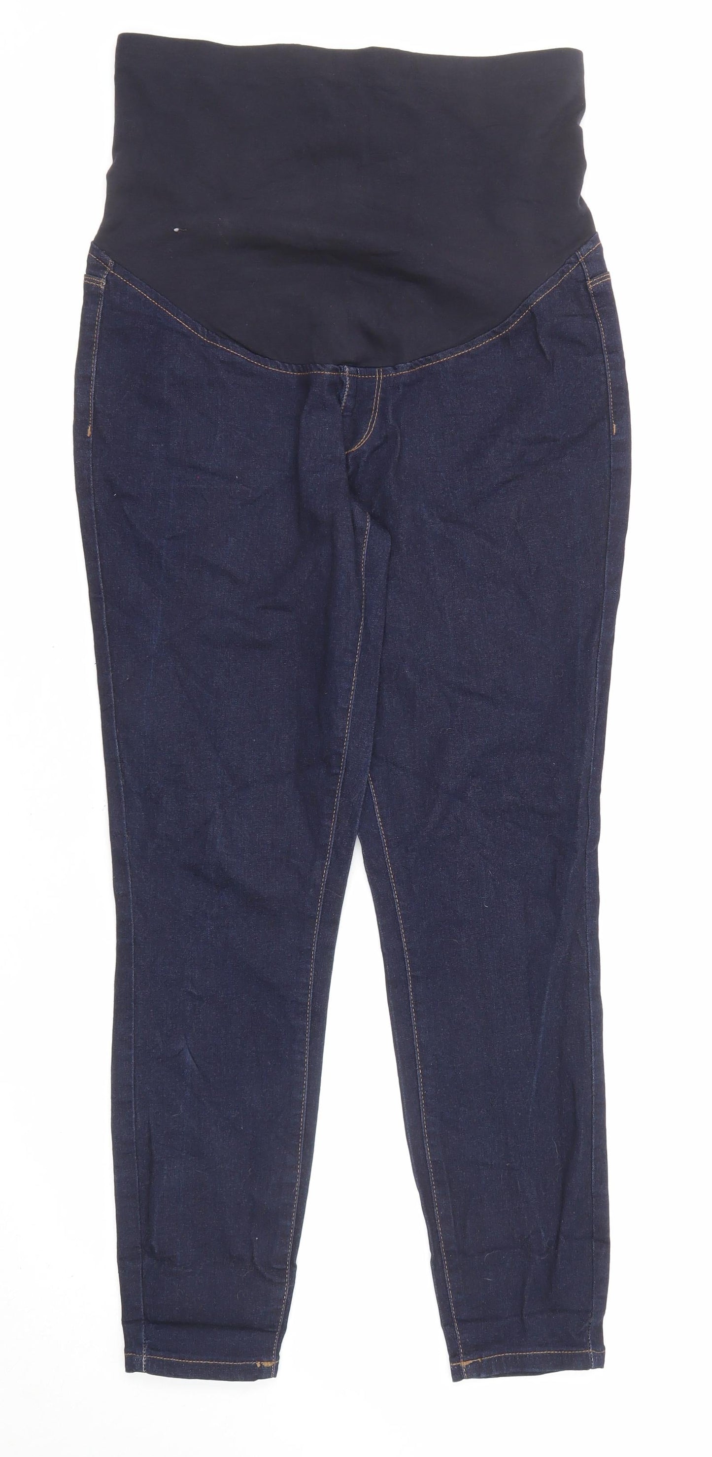 Womens UK Size 10 Marks and Spencer Regular Fit Skinny Blue Jeans