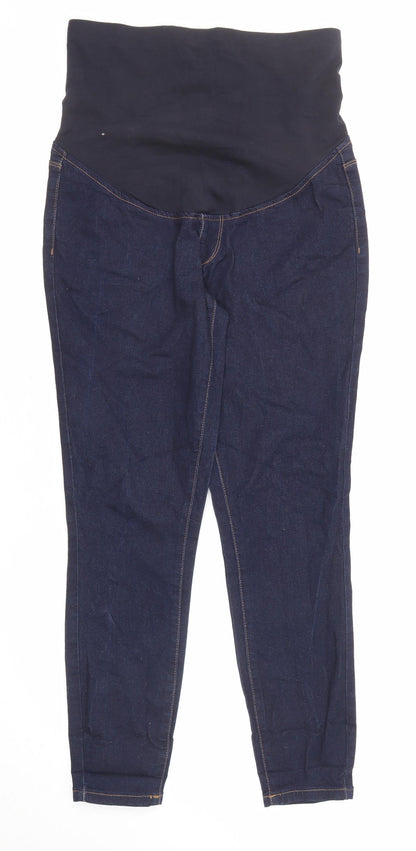 Womens UK Size 10 Marks and Spencer Regular Fit Skinny Blue Jeans