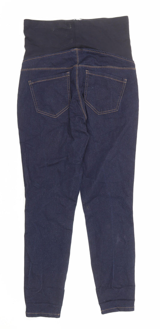 Womens UK Size 10 Marks and Spencer Regular Fit Skinny Blue Jeans