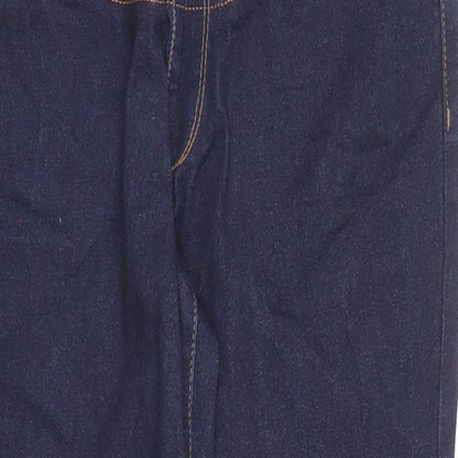 Womens UK Size 10 Marks and Spencer Regular Fit Skinny Blue Jeans
