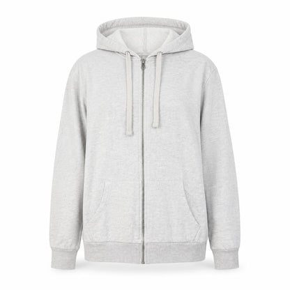 Womens UK Size 6 ASOS Grey Full Zip Hoodie
