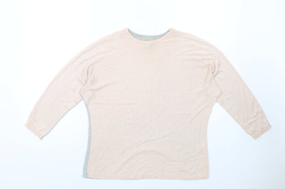 Womens UK Size S In Wear Pink Pullover Jumper
