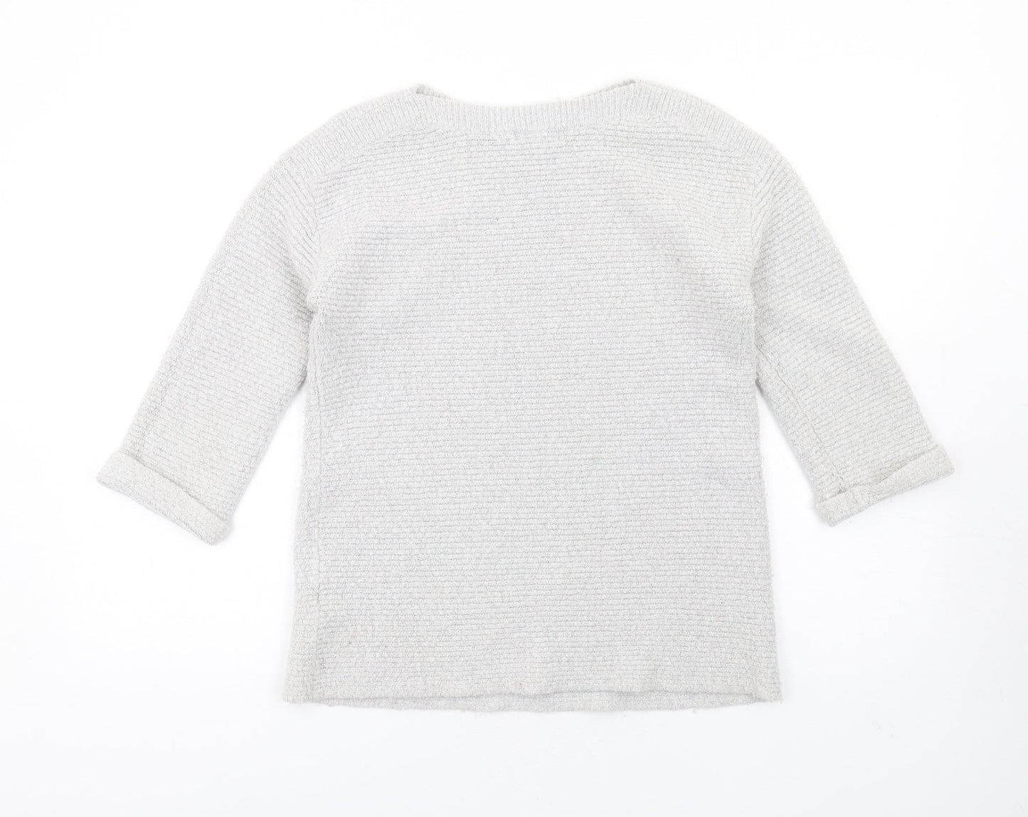 Womens UK Size S Monsoon Grey Pullover Jumper