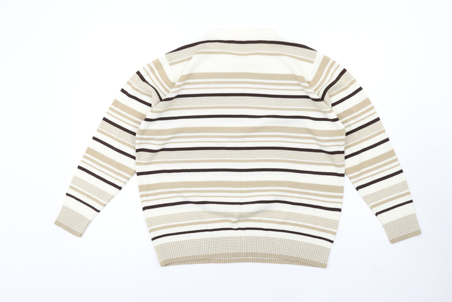 Womens UK Size 14 Berkertex Beige Pullover Jumper
