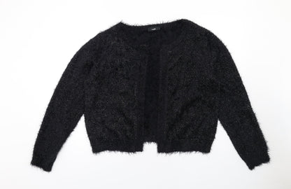 Womens UK Size L Wallis Black Cardigan Jumper