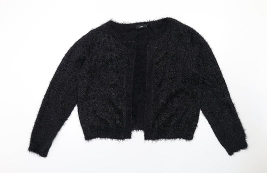 Womens UK Size L Wallis Black Cardigan Jumper