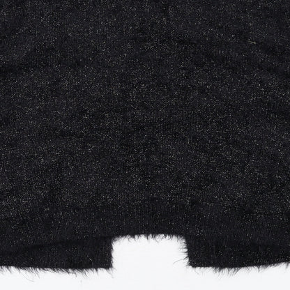 Womens UK Size L Wallis Black Cardigan Jumper