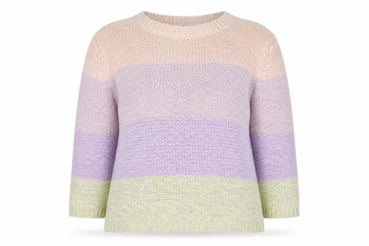 Womens UK Size 14 Intuition Multicoloured Pullover Jumper