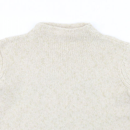 Womens UK Size M Fransa Ivory Pullover Jumper