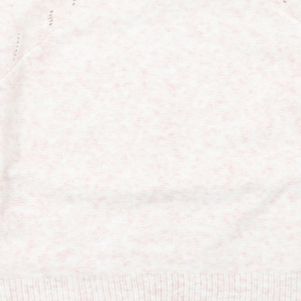 Womens UK Size M Marks and Spencer Pink Pullover Jumper