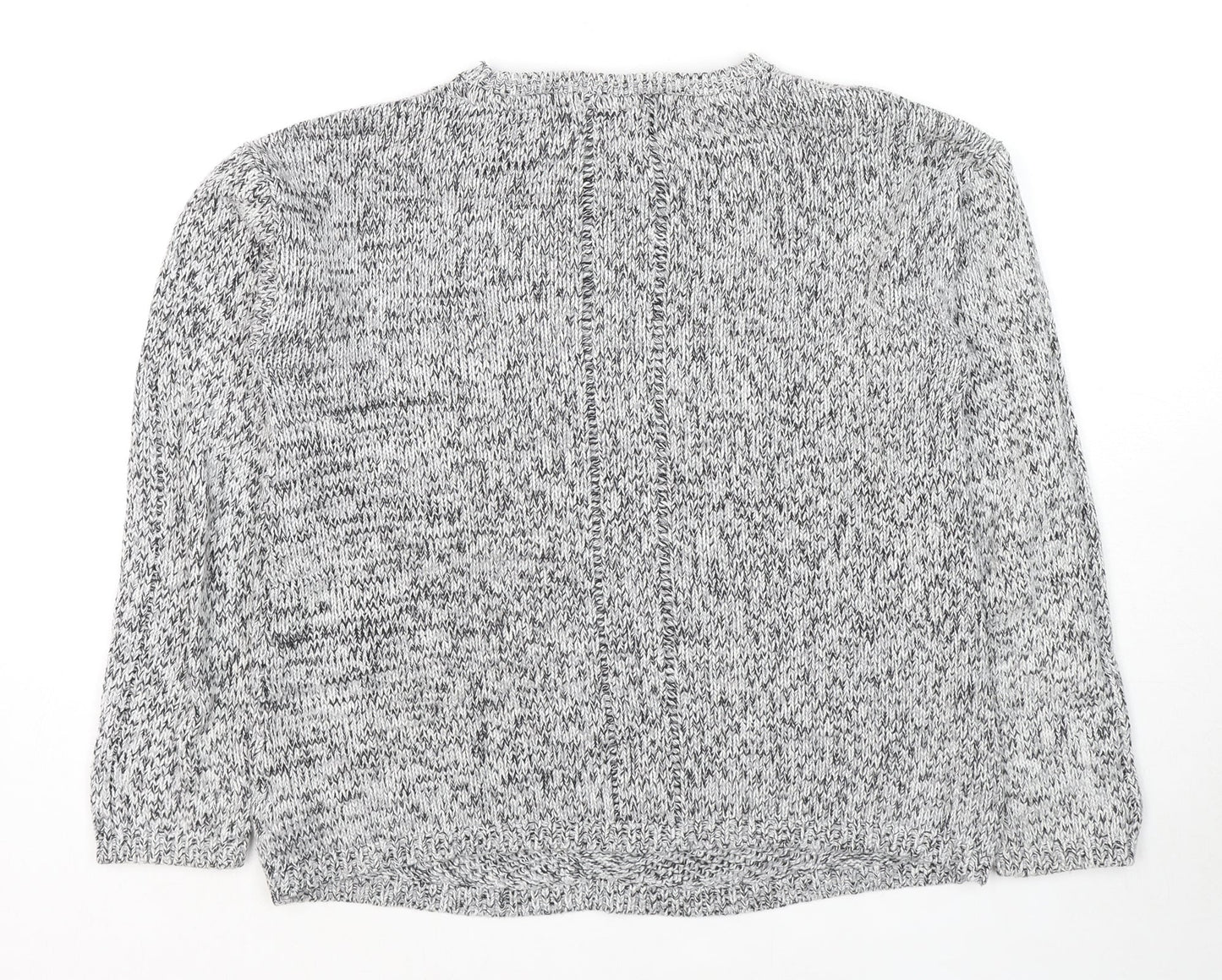 Womens UK Size 12 NEXT Grey Pullover Jumper