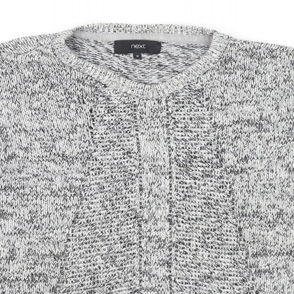 Womens UK Size 12 NEXT Grey Pullover Jumper