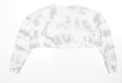 Hollister Womens Grey Cotton Pullover Sweatshirt Size XS Pullover