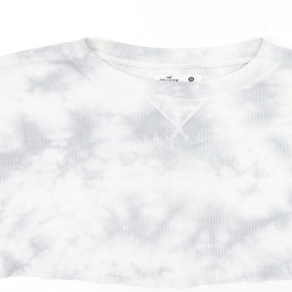 Hollister Womens Grey Cotton Pullover Sweatshirt Size XS Pullover