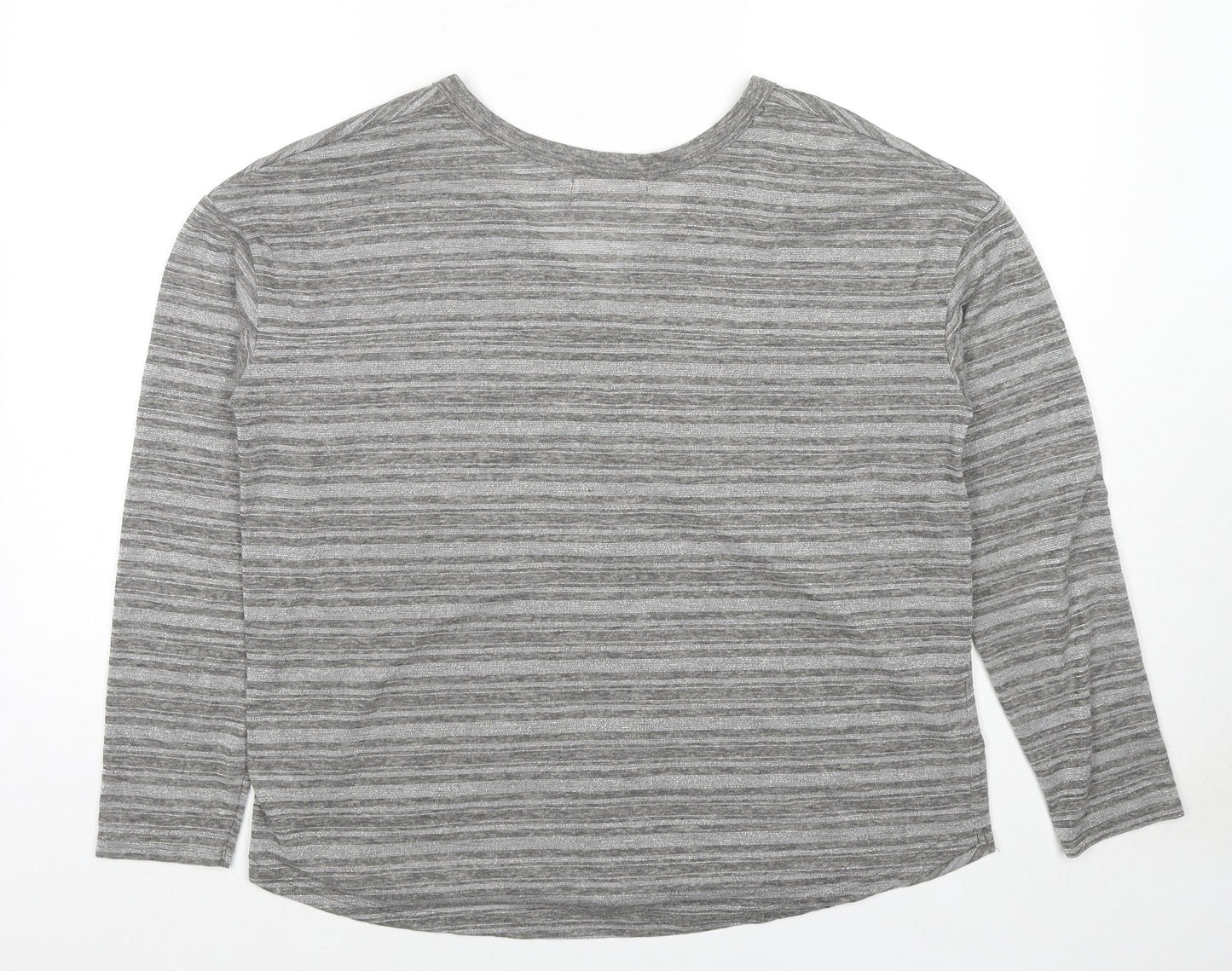 Womens UK Size 14 NEXT Grey Basic Blouse