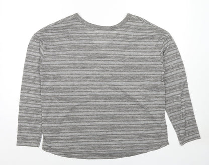 Womens UK Size 14 NEXT Grey Basic Blouse