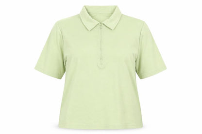 Womens UK Size 10 Damart Green Basic Blouse