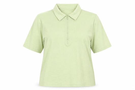 Womens UK Size 10 Damart Green Basic Blouse