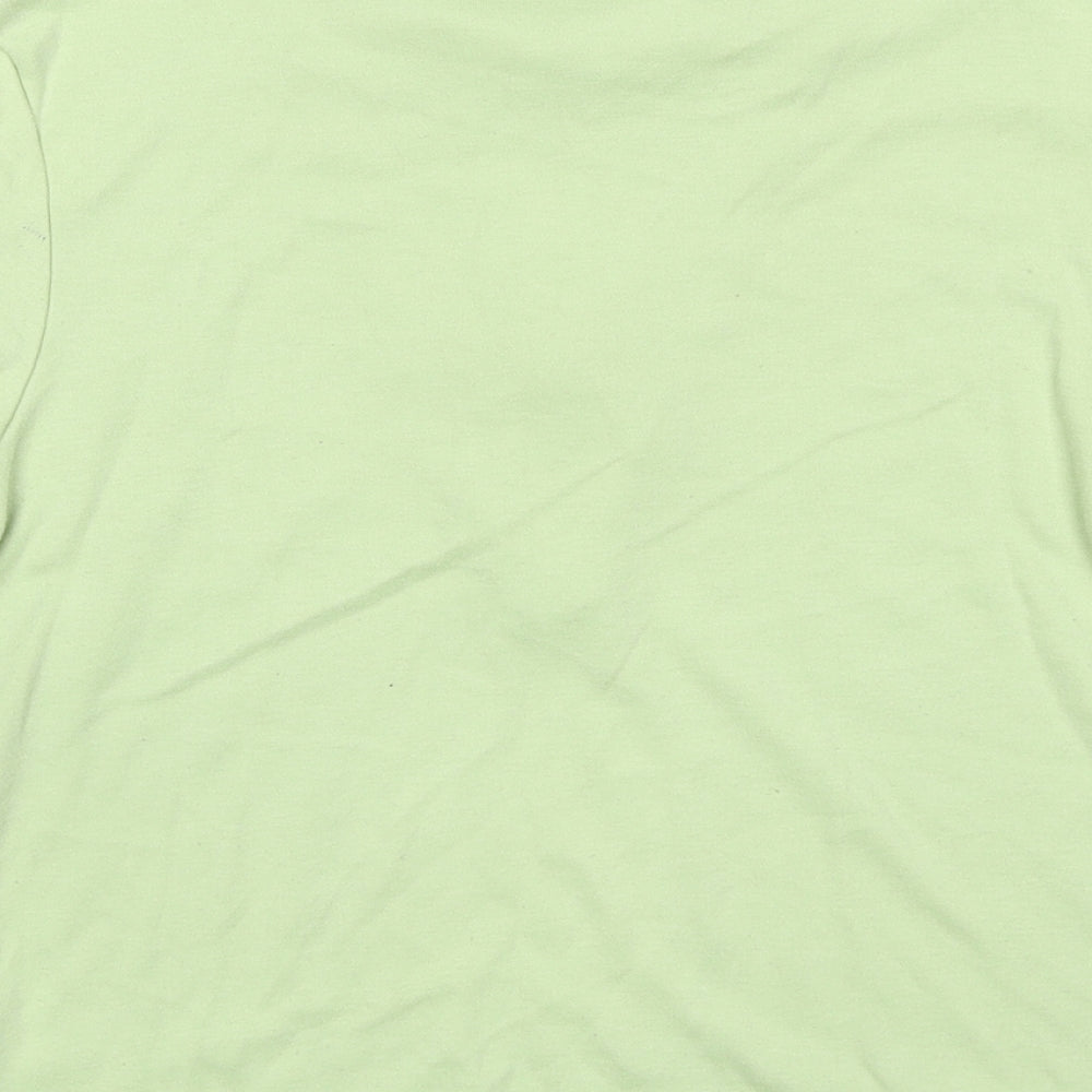Womens UK Size 10 Damart Green Basic Blouse
