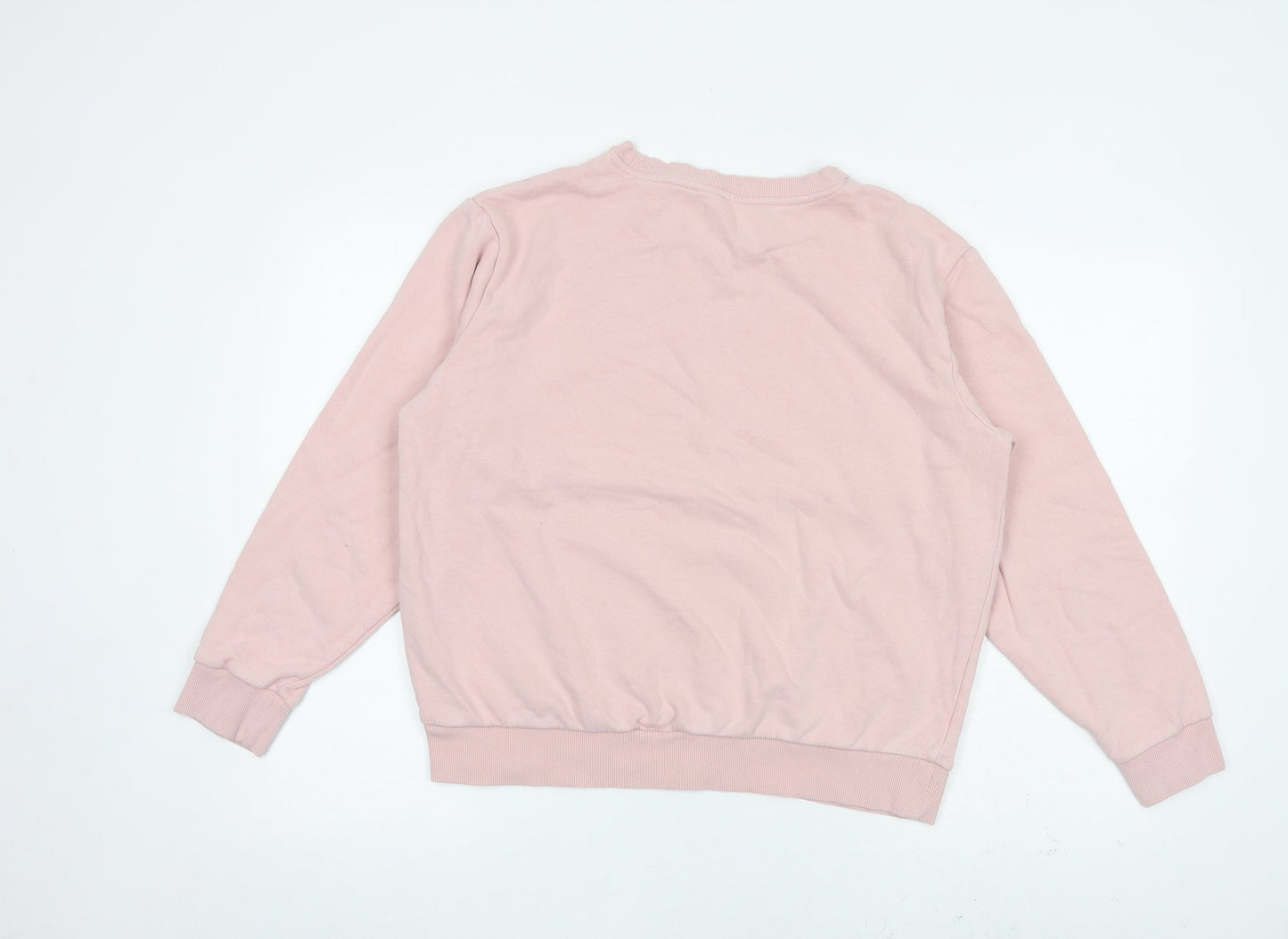 Womens UK Size M Marks and Spencer Pink Pullover Sweatshirt