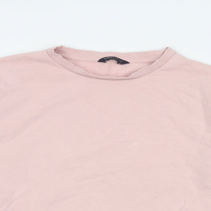Womens UK Size M Marks and Spencer Pink Pullover Sweatshirt