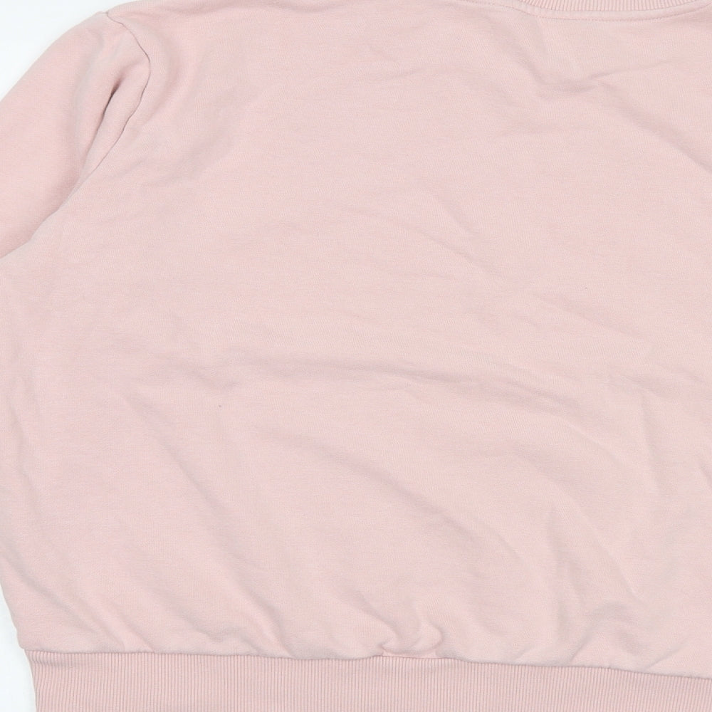 Womens UK Size M Marks and Spencer Pink Pullover Sweatshirt