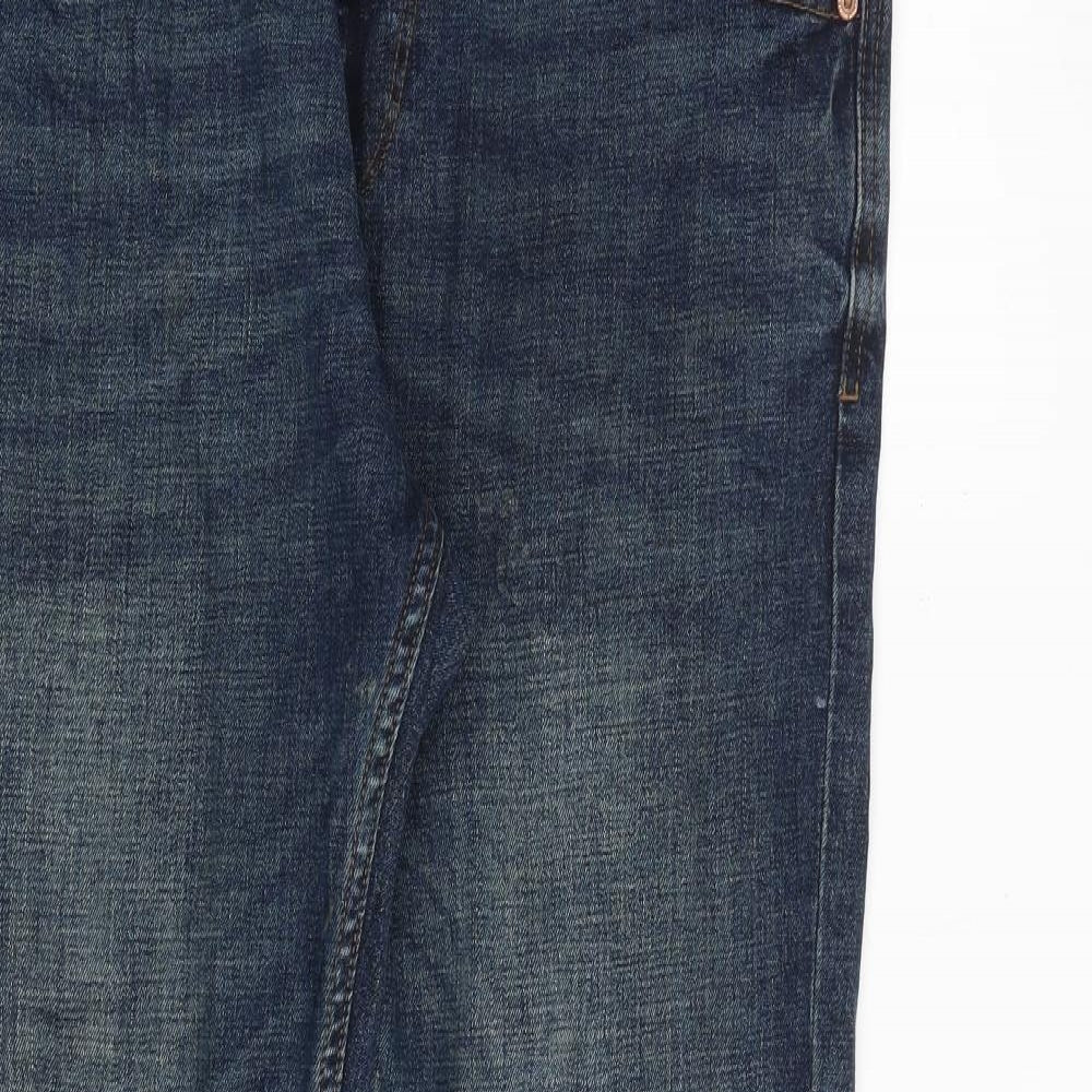 Mens UK Size 32 in NEXT Slim Fit Straight Blue Jeans