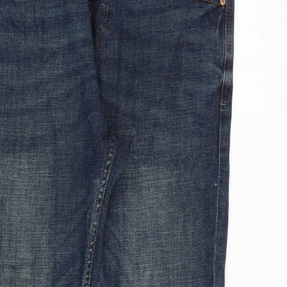 Mens UK Size 32 in NEXT Slim Fit Straight Blue Jeans