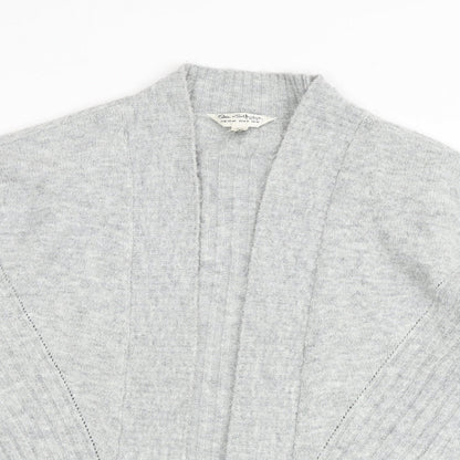 Womens UK Size M Miss Selfridge Grey Cardigan Jumper