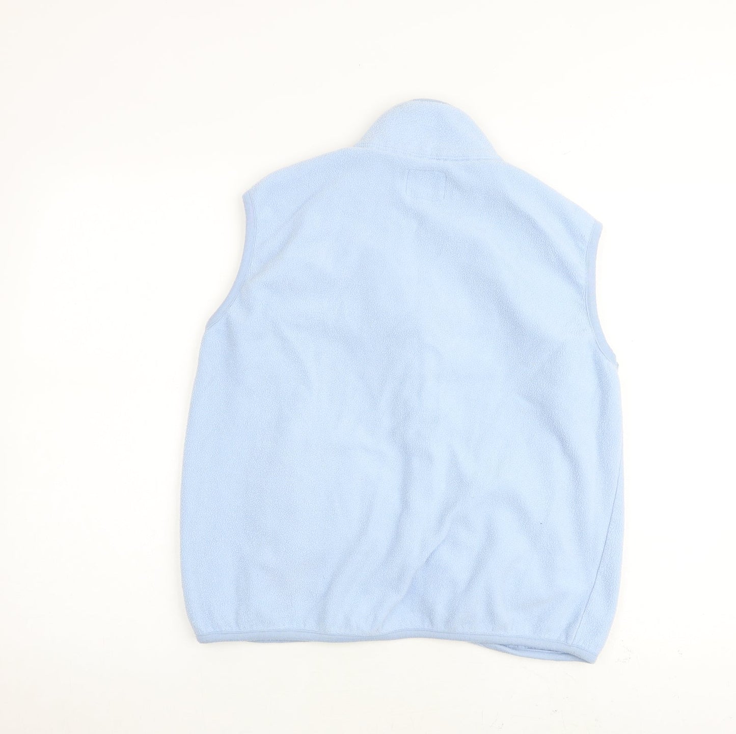 DC Sportswear Womens Blue Gilet Jacket Size M Zip - Pockets