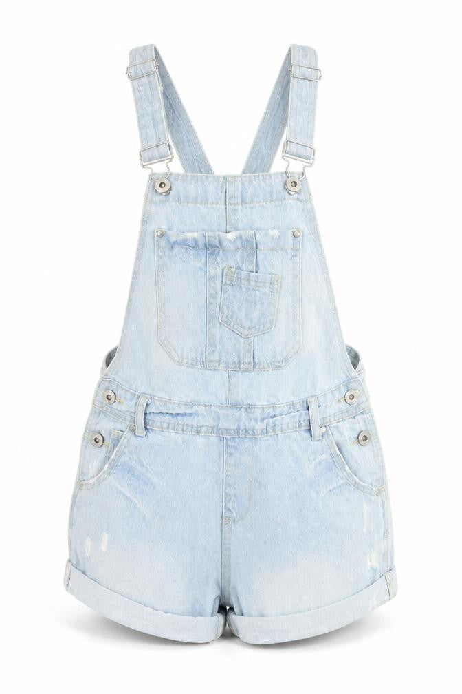 Womens UK Size 6 Denim & Co. One-Piece Blue Dungaree