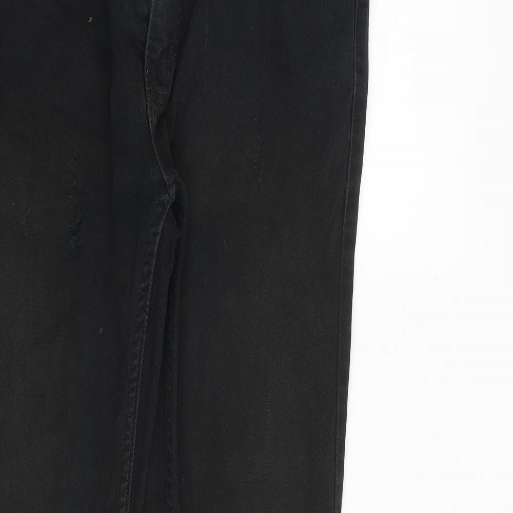 Mens UK Size 30 in Topman Slim Fit Skinny Black Jeans