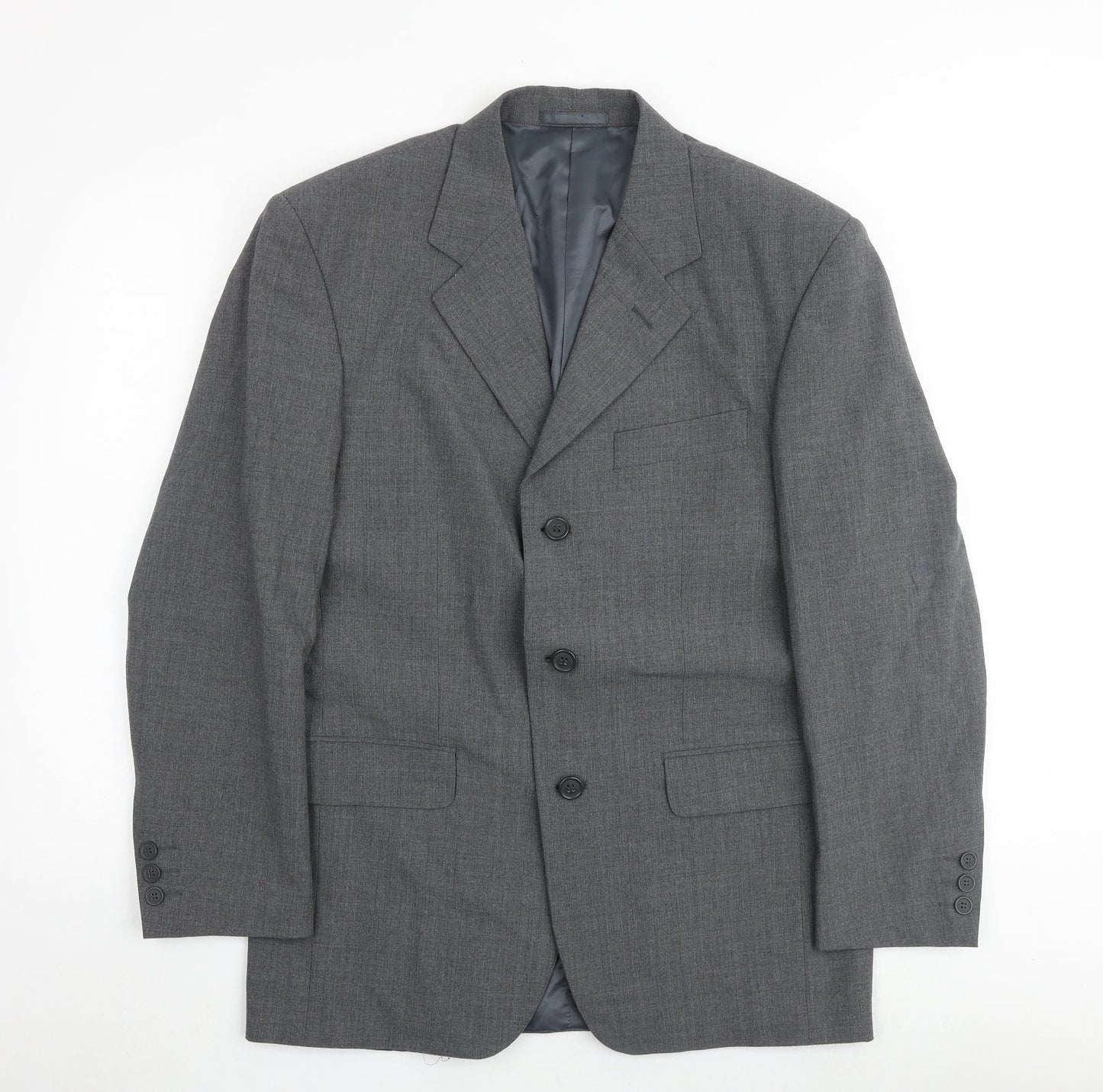 Mens UK Size 38 Modern Classics Regular Grey Suit Jacket