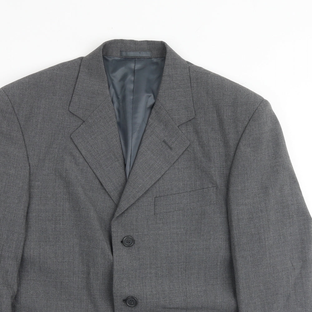 Mens UK Size 38 Modern Classics Regular Grey Suit Jacket