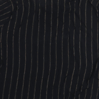 Womens UK Size 22 Marks and Spencer Black Basic Blouse
