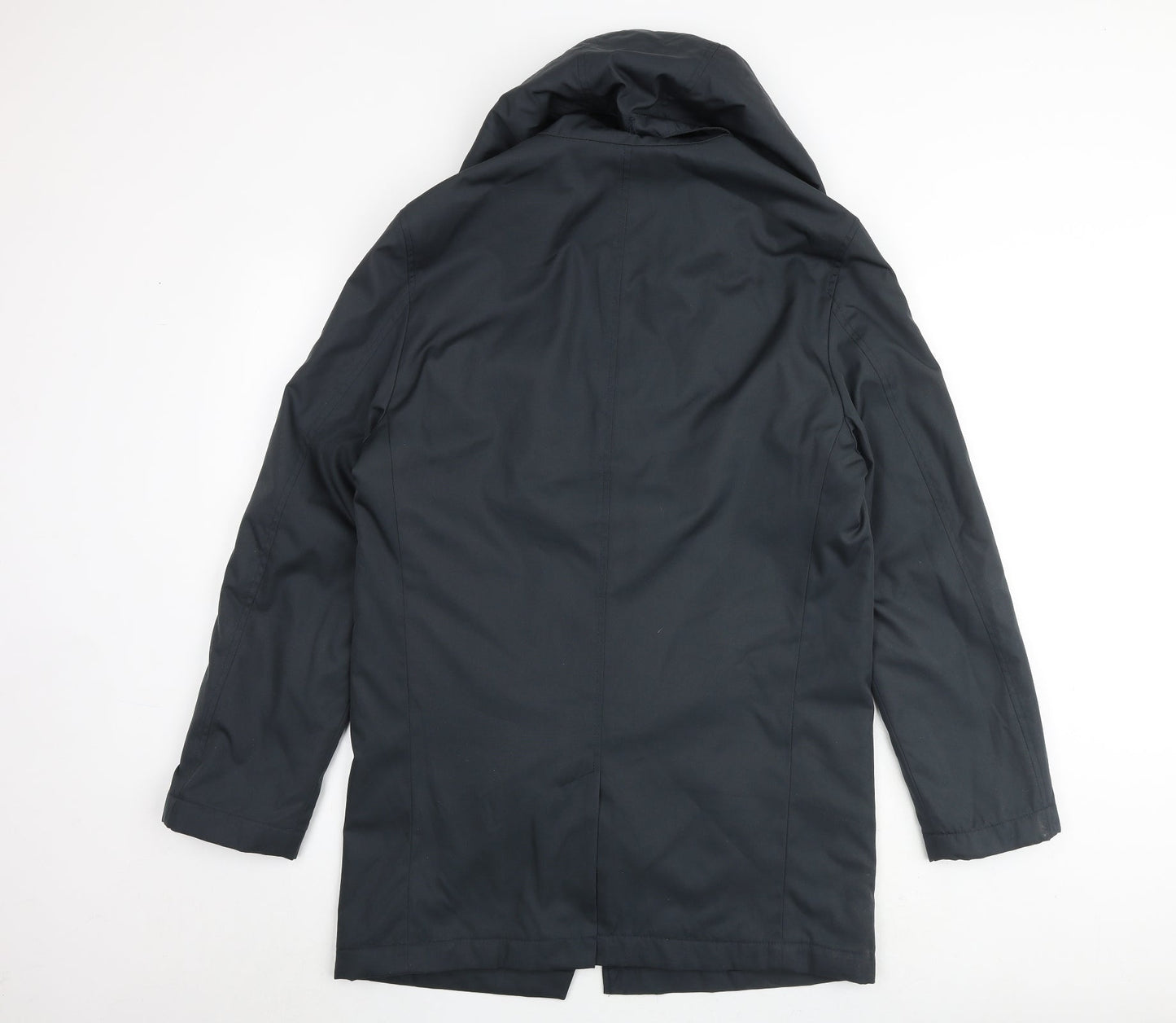 Mens UK Size S Marks and Spencer Green Rain Coat