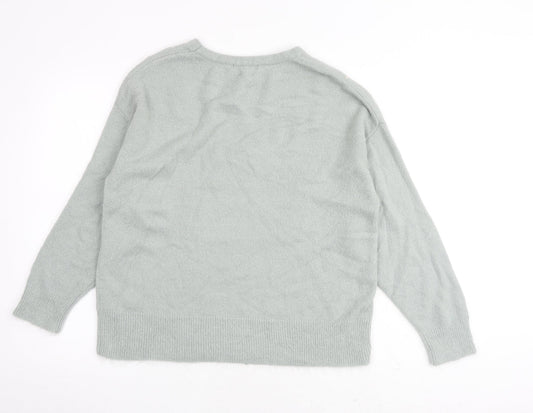 Womens UK Size 16 Bonmarché Green Pullover Jumper