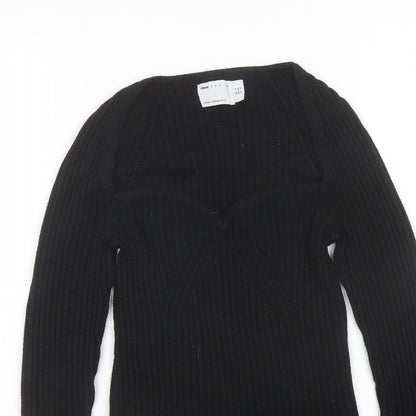 Womens UK Size 8 ASOS Black Pullover Jumper