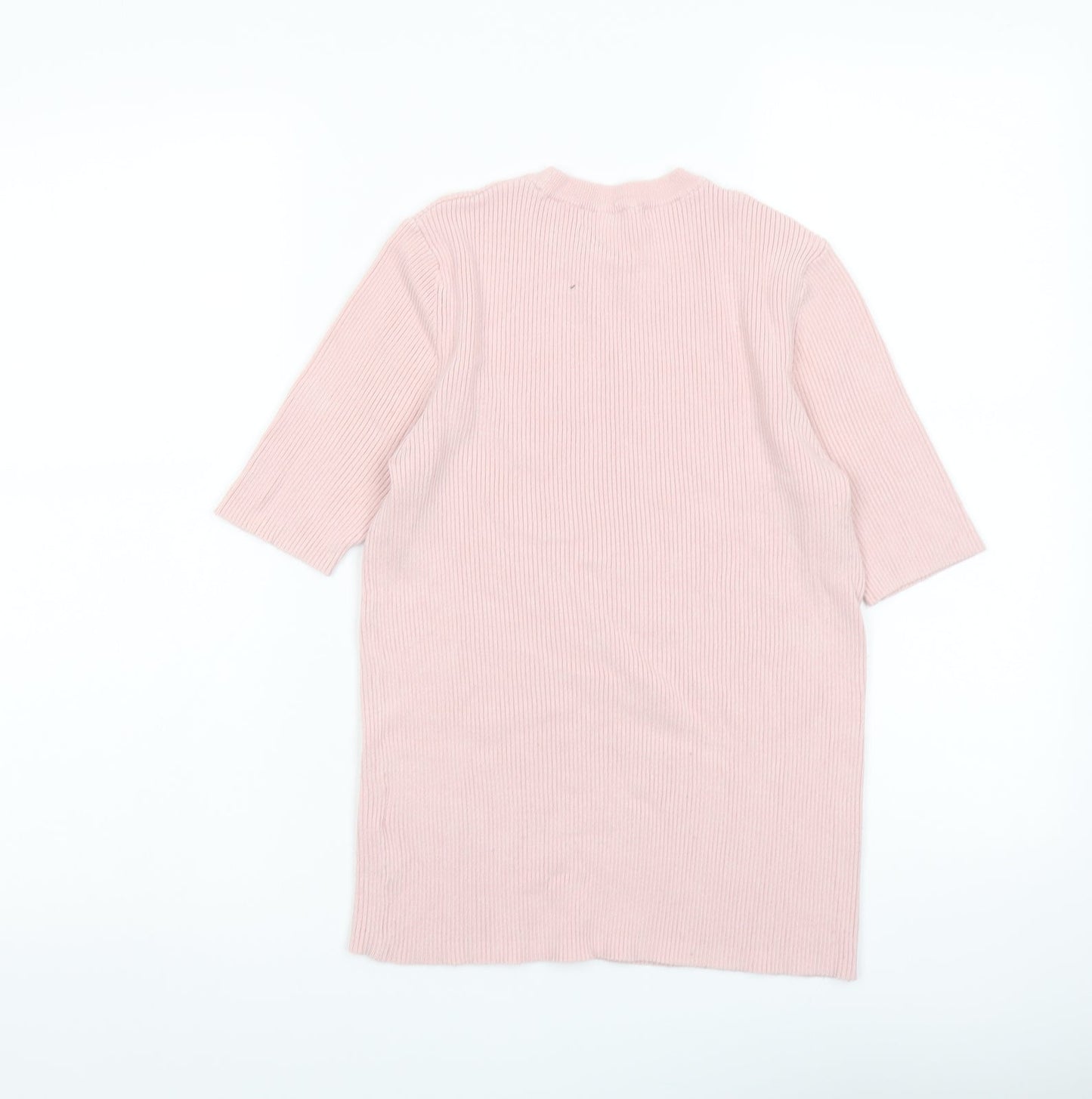 Womens UK Size M Marks and Spencer Pink Pullover Jumper