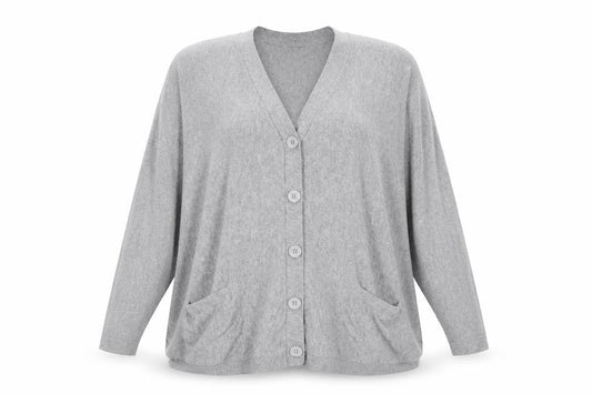 Womens UK Size S Phase Eight Grey Cardigan Jumper