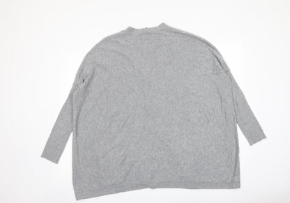 Womens UK Size S Phase Eight Grey Cardigan Jumper