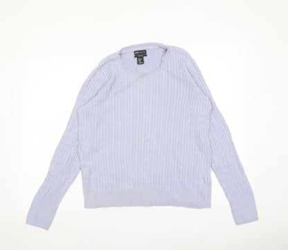 Womens UK Size XL Jones New York Blue Pullover Jumper