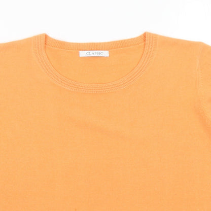 Womens UK Size 16 Classic Orange Pullover Jumper