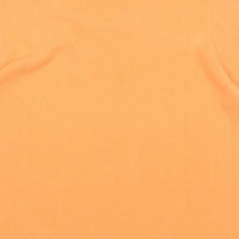 Womens UK Size 16 Classic Orange Pullover Jumper