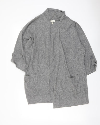 Womens UK Size M Monsoon Grey Cardigan Jumper