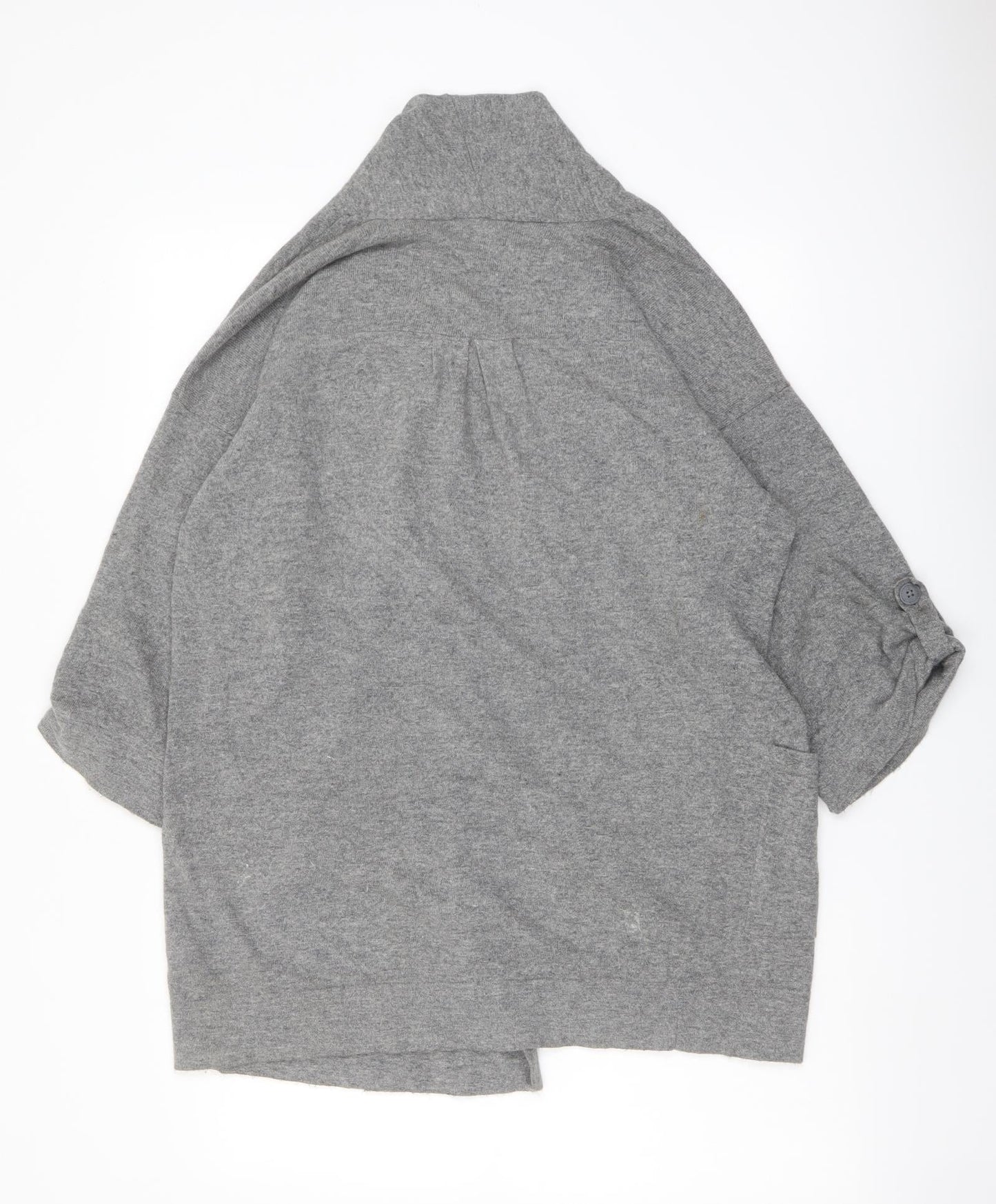 Womens UK Size M Monsoon Grey Cardigan Jumper