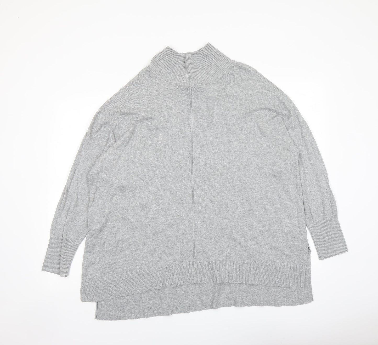 Womens UK Size 20 Design History Grey Pullover Jumper